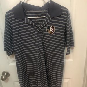 Knights Apparel Florida State Seminoles Polo Grey